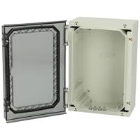 Fibox NEO ABS 322215 T 4811000 Wandbehuizing 220 x 320 x 150 Polycarbonaat Corrosiebestendig Grijs-wit (RAL 7035) 1 stuk(s) - thumbnail