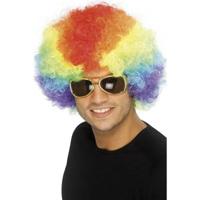 Crazy Clown pruik - thumbnail