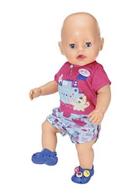 ZAPF Creation BABY born - Bath Pyjamas with Shoes Poppenkledingset poppen accessoires - thumbnail
