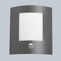 QAZQA Buitenwandlamp antraciet met bewegingssensor IP44 - Emmerald 1 - thumbnail