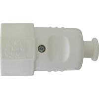 N & L 17259 Koppeling met randaarde Kunststof 230 V Wit - thumbnail