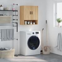 Wandkast 60x31x70 cm bewerkt hout sonoma eikenkleurig - thumbnail