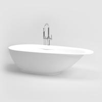 Vrijstaand Bad Clou First Mat Wit 182x82 cm Clou - thumbnail