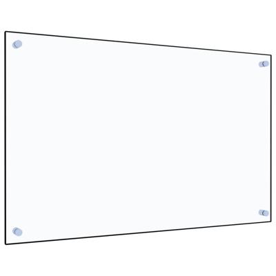 VidaXL Spatscherm keuken 80x50 cm gehard glas transparant VidaXL Spatscherm keuken 80x50 cm gehard glas transparant