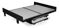 ICY BOX IB-AC652 interne inbouwframe (5,25 inch grootte) voor meerdere 2,5 inch en 3,5 inch harde schijven en SSD, staal, zwart - thumbnail