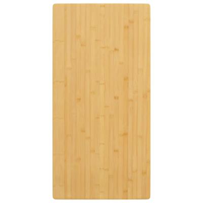 Tafelblad 50x100x2,5 cm bamboe