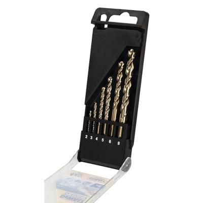 DeWALT DT4956 6-delige set Industrial Cobalt Boren HSS 2, 3, 4, 5, 6, 8 mm - thumbnail