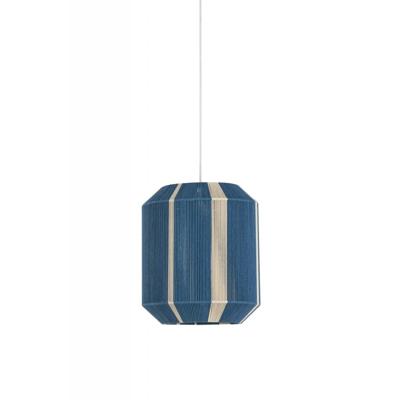 Light & Living Hanglamp 'Kozana' 36cm, kleur Blauw/Crème Light & Living Hanglamp 'Kozana' 36cm, kleur Blauw/Crème