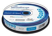 MediaRange MR509 Lees/schrijf blu-ray disc BD-R 50 GB 10 stuk(s) - thumbnail