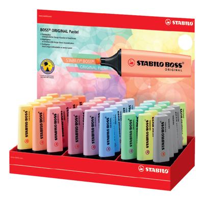 Markeerstift stabilo boss 70/45 45st pastel ass | 45 stuks Markeerstift stabilo boss 70/45 45st pastel ass | 45 stuks