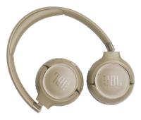 JBL Tune 680 NC draadloze on-ear koptelefoon- met Adaptive Noise Cancelling, Bluetooth, lichtgewicht ontwerp, 76 uur batterijduur, Google Fast Pair, en Microsoft Swift Pair, beige - thumbnail