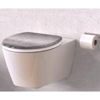 SCHÜTTE toiletbril met soft-close industrial grey - thumbnail