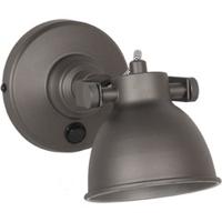 LABEL51 Wandlamp Bow - Burned Steel - Metaal - M - thumbnail