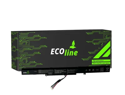 EcoLine - A41N1501 Batterij Compatibel Met De Asus ROG GL752 GL752V GL752VW Asus VivoBook Pro N552 N552V N552VW N552VX N752 N752V N752VX / 15V 3200mAh