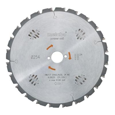 Metabo Accessoires Cirkelzaagblad HW/CT Ø 190x30, 16 FZ/FA - 628006000