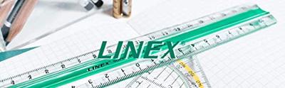 Liniaal linex super s50 50cm transparant | 10 stuks