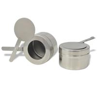 Rechaud set roestvrij staal 3-delig - thumbnail