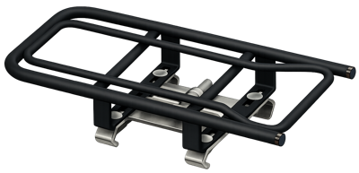 Steco Universele opzetdrager voor de e-bike - mat zwart Steco Universele opzetdrager voor de e-bike - mat zwart