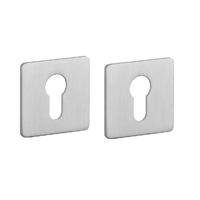 STERK | Cilinderplaatjes KVADRAT 1711 | Ultra dun | 3mm | RVS - thumbnail