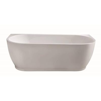 Ligbad Wall Half-Vrijstaand Acryl 170X75 Wit Aqua Splash Ligbad Wall Half-Vrijstaand Acryl 170X75 Wit Aqua Splash