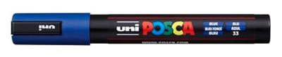 Paintmarker uni posca pc5m m donkerblauw | 6 stuks