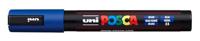 Paintmarker uni posca pc5m m donkerblauw | 6 stuks - thumbnail