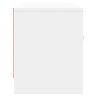 Tv-meubel 102x30x37,5 cm bewerkt hout wit Tv-meubel 102x30x37,5 cm bewerkt hout wit