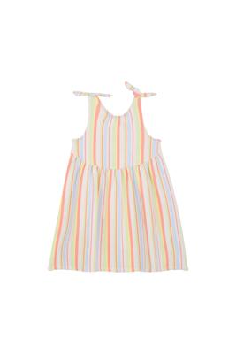 Someone Zomer jurk mouwloos meisjes - ecru - felien