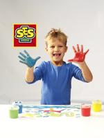 SES Vingerverf, 4 kleuren x150ml - thumbnail