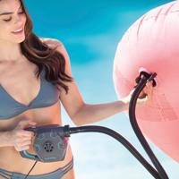 Intex elektrische opblaaspomp met slang 230v - thumbnail