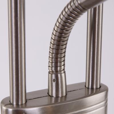 Steinhauer VloerlampMexlite Up 180cm - 3000K metaalgrijs - 7500ST