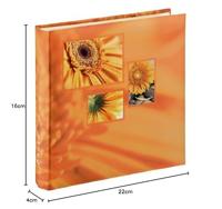 Hama Singo XL Fotoalbum 30x30 cm 100 Pagina's Oranje - thumbnail