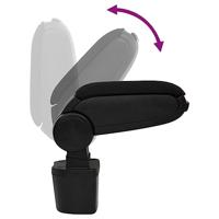 Armsteun 14,5x31,5x(30-48) cm ABS zwart - thumbnail