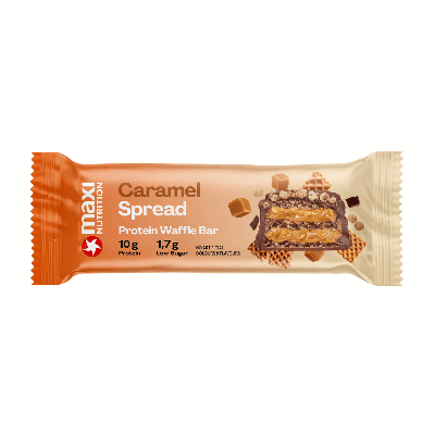 MAXI NUTRITION Maxinutrition waffle bar caramel spread (12x 40g)