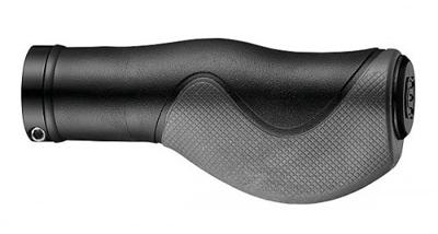 Handvatset Ergo 3-componenten Zwart 128/128mm - 2-kanten geopend