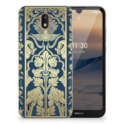 Nokia 1.3 TPU Case Beige Flowers