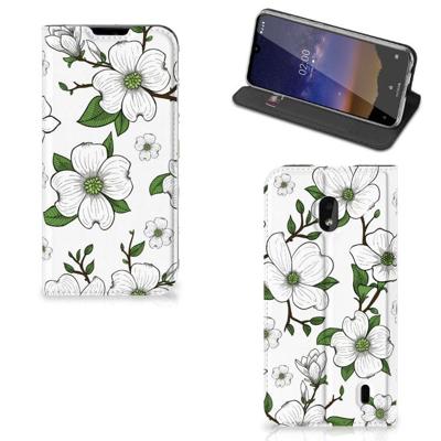 Nokia 2.2 Smart Cover Dogwood Flowers Nokia 2.2 Smart Cover Dogwood Flowers