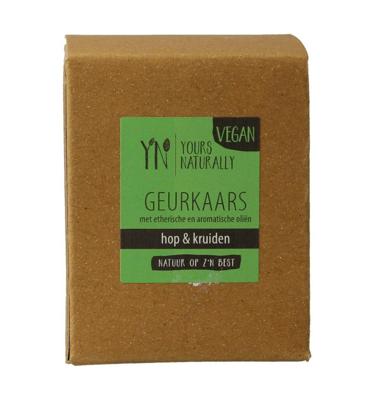 Yours Naturally Votive geurkaars hop & kruiden 9cl 1 Stuks