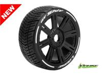 Louise GT-SHIV - MFT Super Soft banden op zwarte spaakvelgen voor 1/8 buggy - thumbnail