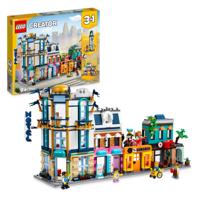 LEGO creator 3-in-1 - hoofdstraat constructiespeelgoed (31141) - thumbnail
