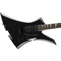 Jackson Concept Series King Kelly KE Satin Black EB Limited Edition elektrische gitaar met foam core case - thumbnail
