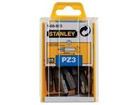 25 PZ1 bits 1/4 inch 25 mm Stanley 1-68-945 - thumbnail