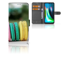 Motorola Moto G9 Play | E7 Plus | Book Cover | Macarons - thumbnail