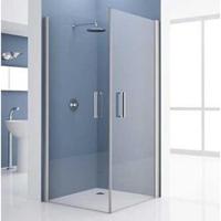 Novellini Giada draaideur G 87/90x195cm links mat-chroom profiel en helder glas giadn2g87ls-1b - thumbnail