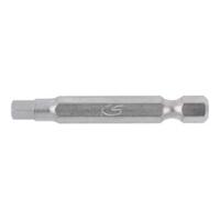 KS Tools 911.2809 Inbus-bit Speciaal staal Vernikkeld E 6.3 1 stuk(s) - thumbnail