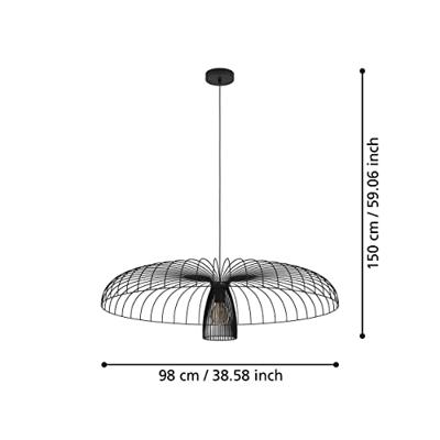 Stars of Light XXL draad hanglampChamperico Ø 99cm - 390217