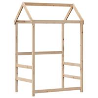 Bedframe met huisje massief grenenhout 80x200 cm - thumbnail