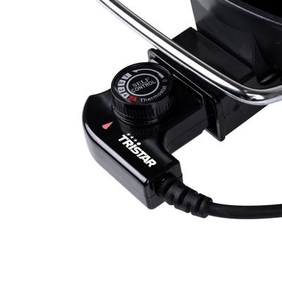 Tristar Korean Hot Pot Grill Fondue 1800 W Anti-aanbaklaag, Controlelampje Zwart