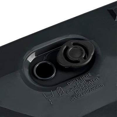 Prosperplast Bloempot Furu Square (Antraciet, 395x395x755)