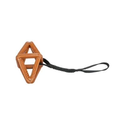Trixie citystyle hondenspeelgoed ruit aan koord bungee tpr 18x38 cm 2 st